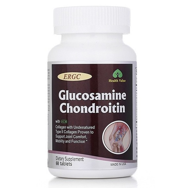 ERGC Glucosamine Chondroitin with Undenatured Type II Collagen 1 bottle