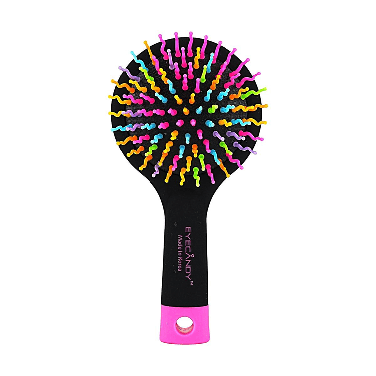 레인보우 볼륨 S 패들 브러시 (중간 크기, 블랙, 곱슬거림 방지, 볼륨감 있는 사용) 7