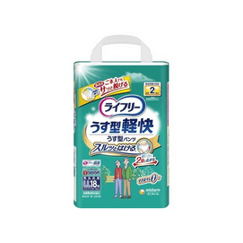 Lifree Thin Lightweight Pants LL [18 pieces]