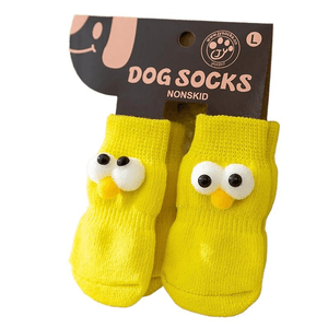 【中国直送】ヒッピードッグ ペットソックス Sサイズ（2ポンド以下）、6.5×3.2cm×1枚