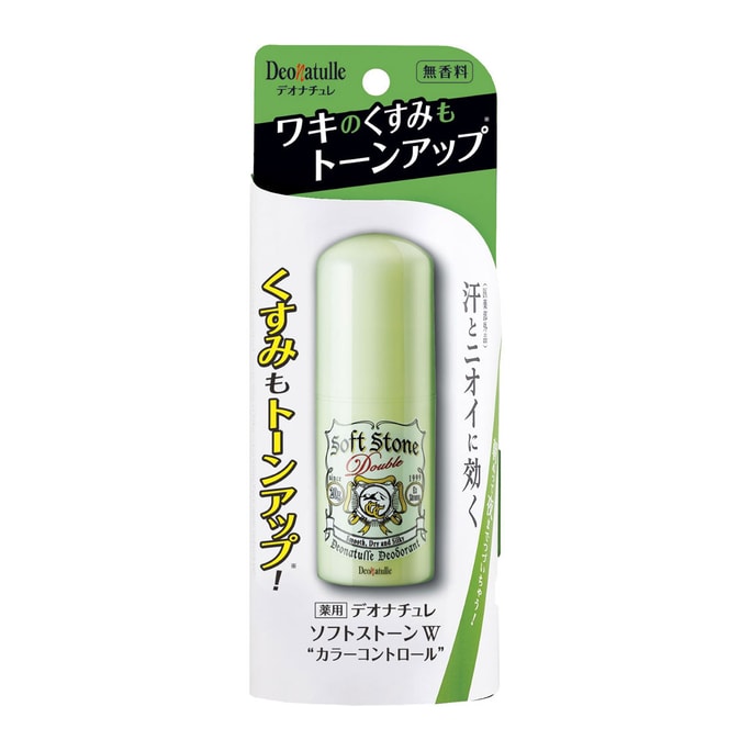 Deonaturee Soft Stone W  Color Control  Linear Antiperspirant Stick Unscented 20g