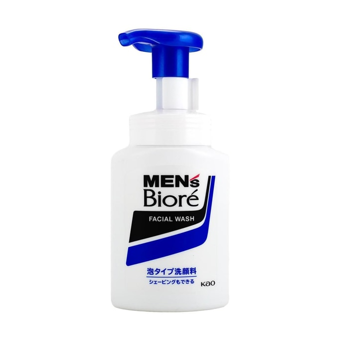 Men’s Biore Foaming Face Wash 150ml