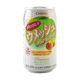 日本CHOYA 日式青梅味 碳酸汽水 350ml