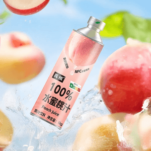 100% Peach Juice Beverage ,35.27 oz【No Additives】