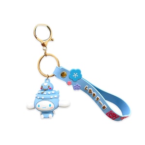 【日本直郵】日本 SANRIO三麗鷗 Characters十二生肖蛇玩偶掛件鑰匙孔玉桂狗