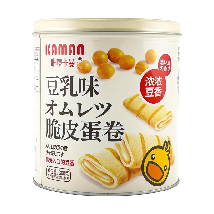豆乳風味クリスピーエッグロール缶詰 10.86オンス