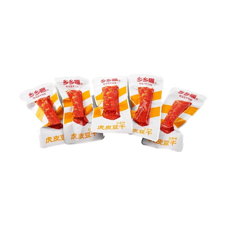 Dried Tofu  Five Spices Flavor 20 bags 9.17 oz 9