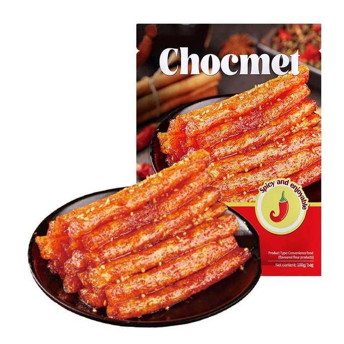 Spicy stick 180g Spicy and satisfying childhood classic spicy stick gluten spicy internet celebrity snack