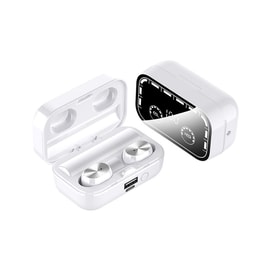 High power bluetooth headset white