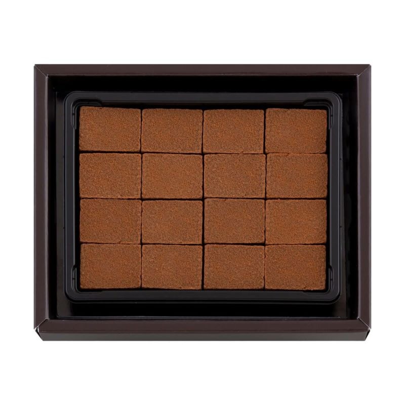 【日本直邮】 日本 摩洛索夫 2026情人节 期间限定 牛奶生巧克力 16枚入