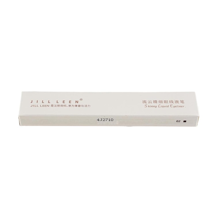 JILLLEEN 流雲精細眼線液筆 0.5ml 纖細美術筆頭 順暢不暈 #02 深咖色 3