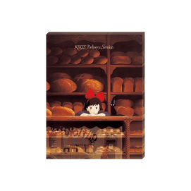 日本ENSKY 吉卜力魔女宅急便 畫板拼圖 帆布風格