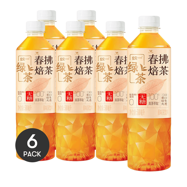 Roasted Green Tea, 16.91 fl oz *6【6 Packs】【0 Sugar 0 Fat  0 Calories】 3