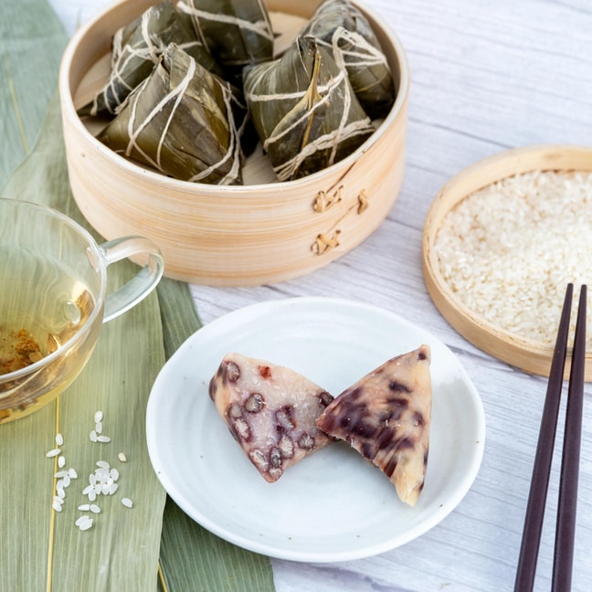 五芳斋 赤豆粽子 嘉兴粽子 真空6枚入 300g【端午节粽子】【中华老字号】 【全美超低价】