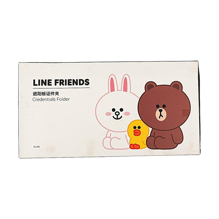 차량용 햇빛 가리개 서류 홀더 CONY 스타일 정품 차량 카드 정리 클립 5