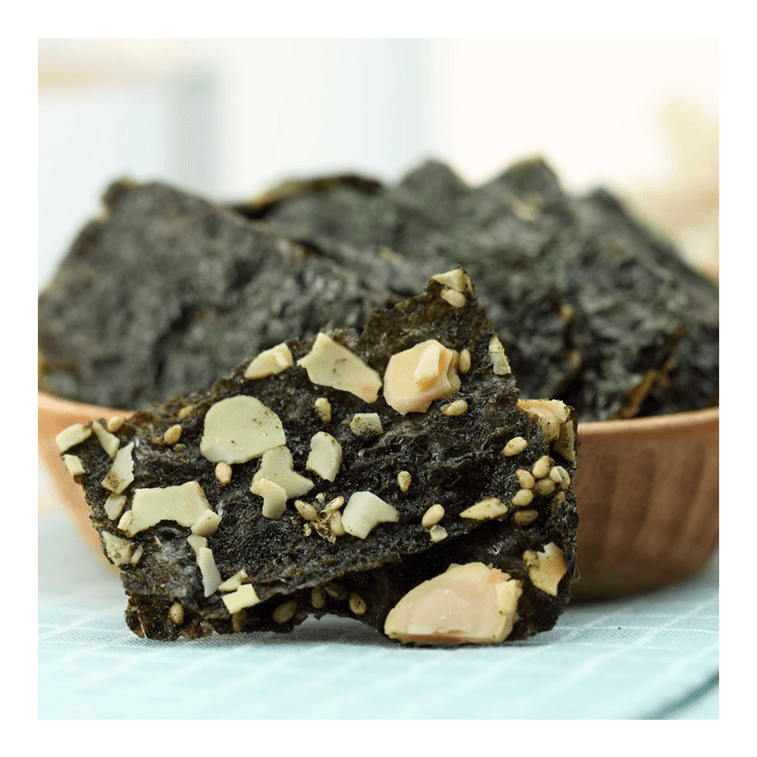 Almond Kernel Seaweed Chips 35g 3
