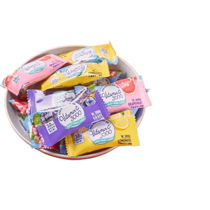 【中国直邮】 好邻居 维C夹心水果味硬糖果年货节零食喜糖散装混合味200g*1袋