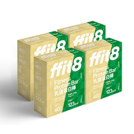 【中国直送】ffit8 ホエイプロテインバー フィットネス エネルギーバー 完全飢餓対策 スポーツミールリプレイスメント 豆乳味 4箱