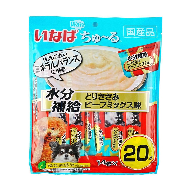 INABA ペットフード 猫 ちゅ～る おやつ 水分補給 鶏むね肉と牛肉の