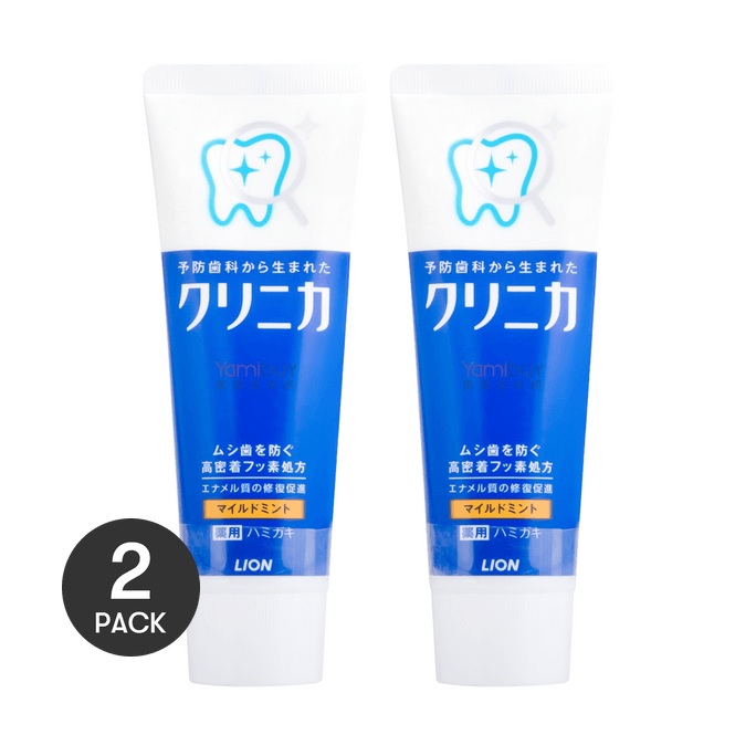 Clinica Mild Mint Toothpaste 130g【Value Pack】