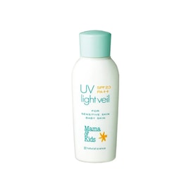 日本 MAMA & KIDS UV Light veil 婴幼儿 敏感肌防晒霜 90ml SPF 23 PA++ 温和低刺激 新生儿可用