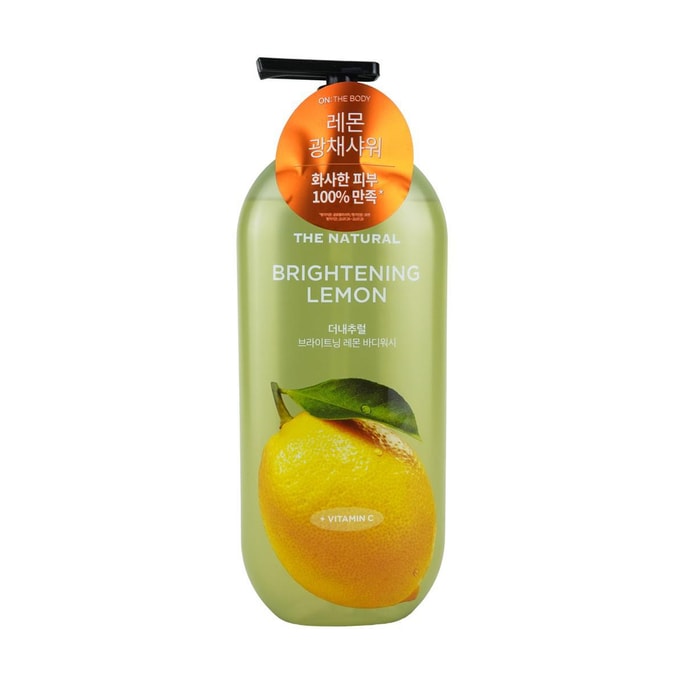 Natural Lemon Shower Gel 3043 fl oz