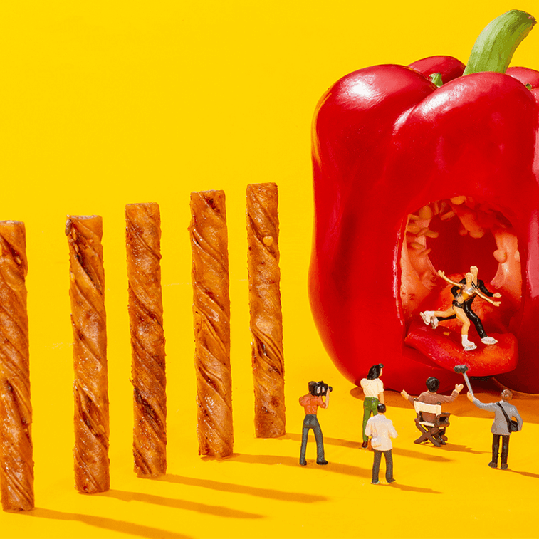 Spicy Gluten Sticks,1.06 oz*10【Value Pack】 5