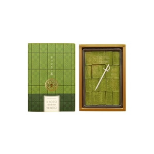 京都府、日本 - 須賀寿庵 抹茶ホワイトチョコレート、生チョコレート、20個入り