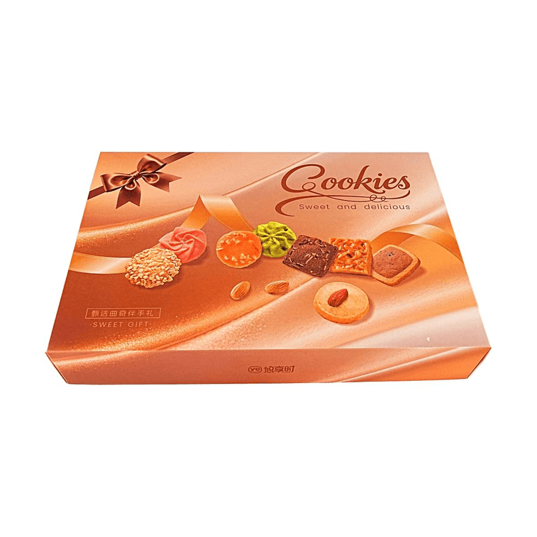 다양한 쿠키 선물 세트 10.58 oz【말차, 코코아, 몬토스, 견과류, 건포도, 귀리, 커피, 장미 맛】 4