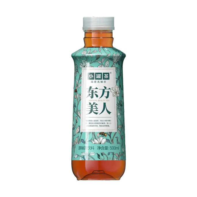 오리엔탈 뷰티 무설탕 우롱차 473ml (16.9 fl oz)【설탕 0g, 지방 0g, 칼로리 0】