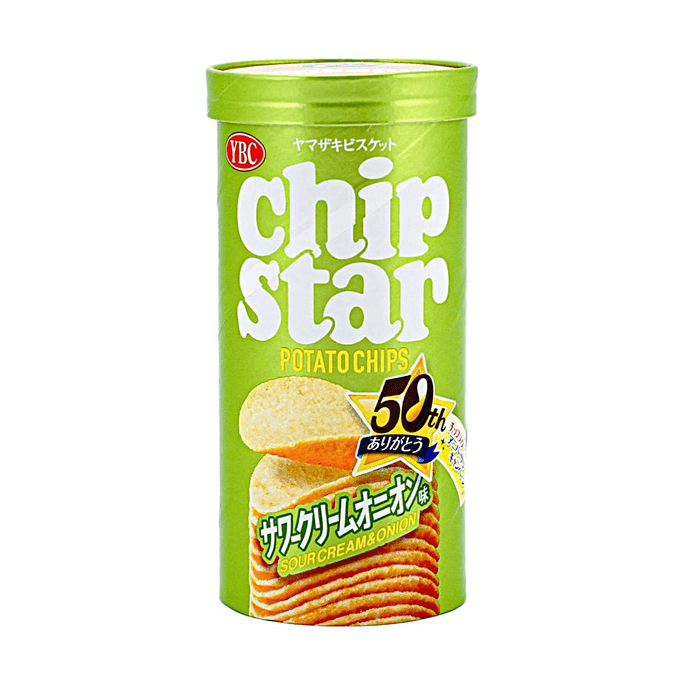 Chip Star Potato Chips Sour Cream & Onion Flavor, 1.5 oz