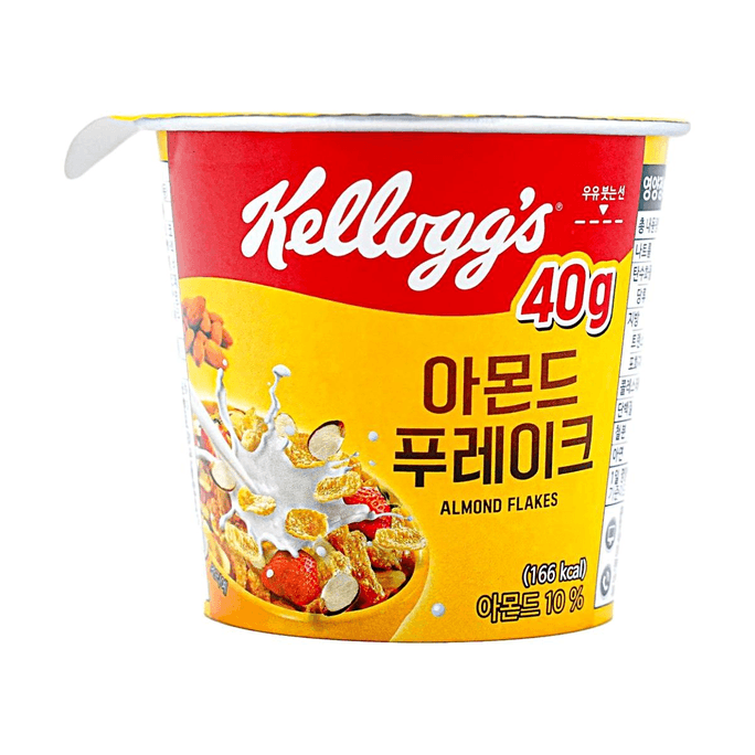 Almond Flakes Cereal Cup, 1.41 oz【10% Almond Content】