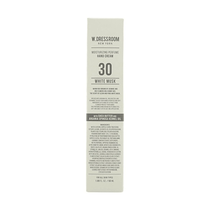 보습 향수 핸드크림 화이트 머스크 1.69 fl oz 【깊은 보습】【오래 지속되는 향】
