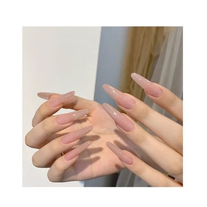 Nude Nail Gel Polish Black Superman Hongloumeng 25 (30g) *1 box