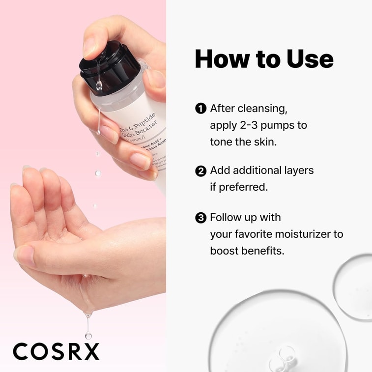 6X Peptide Collagen Booster Toner Serum 150ml 3