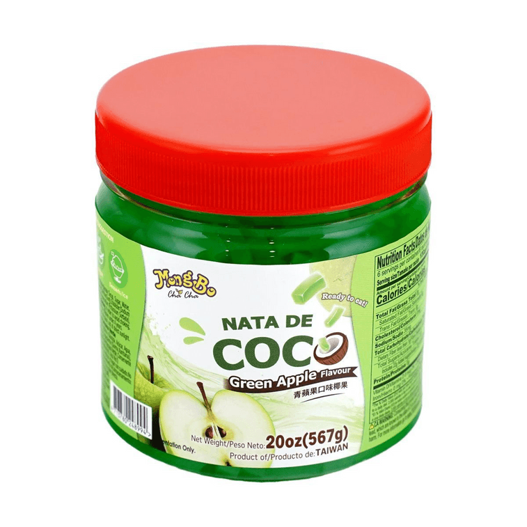 台湾MONGBO 青苹果味椰果 567g【奶茶甜品饮品小料】 4