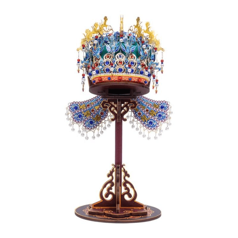 中国伝統工芸品 置物　孝端皇后王冠　レプリカ インテリア小物 中国伝統工芸品 置物 孝端皇后王冠 レプリカ