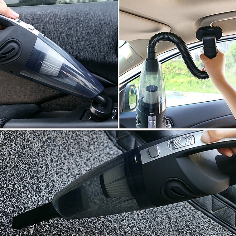 【中国直送】LORDUPHOLD ポータブル コードレス掃除機 1個 車用・家庭用両用 充電式 手持ち式 3