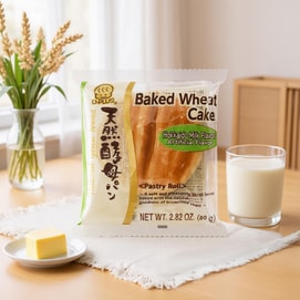 【全美超低價】日本D-PLUS 天然酵母持久保鮮麵包 北海道奶油味 80g