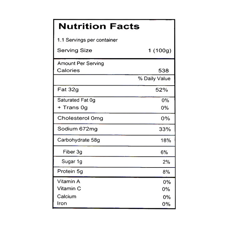 好麦多 奇亚籽8黑脆饼干 黑金芝士味 110g 3