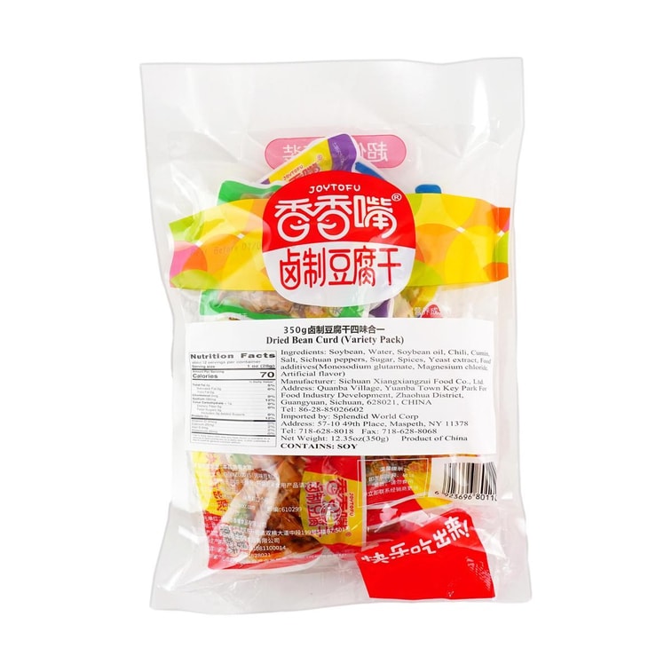 JOYTUFU 4種類のフレーバーカード 350g 4