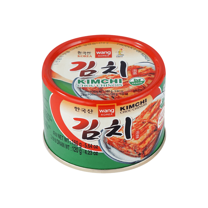 韓國WANG 韓式辣白菜 即食醃泡菜 罐裝 160g