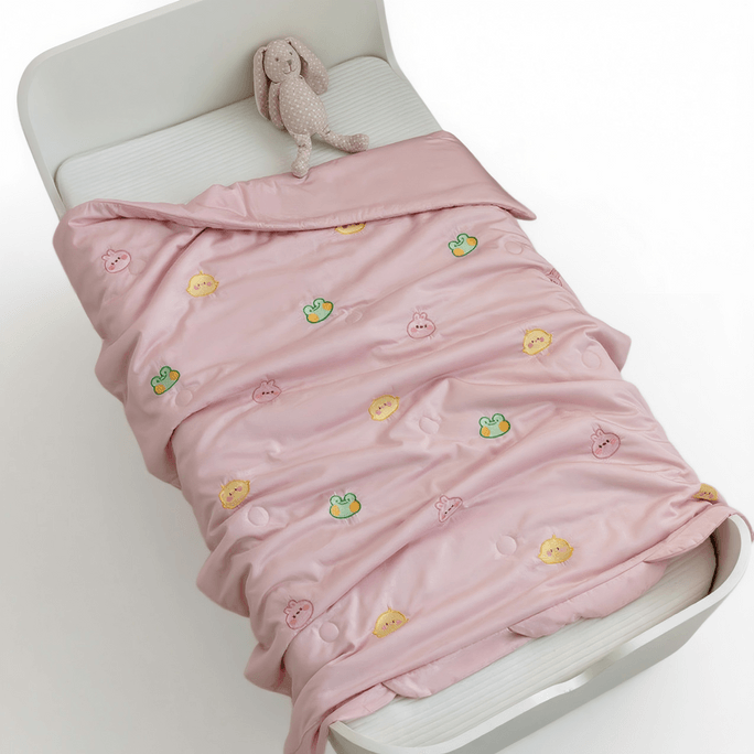 CuddleZoo Cooling Quilt Pink Bunny 150x200