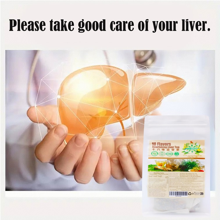 [Direct Mail from Canada] Sivantus 18 Flavor Liver-Nourishing Tea 100g (5gx20P) - Fresh Breath, Daily Liver Tea, Essential for Staying Up Late, 18 Kinds of Herbal Liver Protection Tea, Tea Bags, Holiday Gifts 7