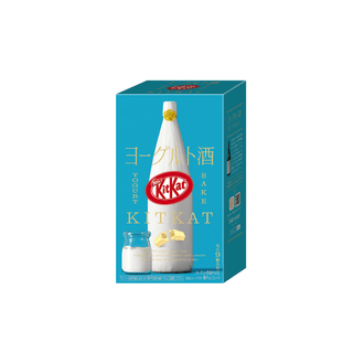 Dhl直发 日本直邮 日本名菓kit Kat限定系列日本超浓厚酸奶酒风味巧克力威化9枚装中田英寿酒厂合作推荐哦 亚米网