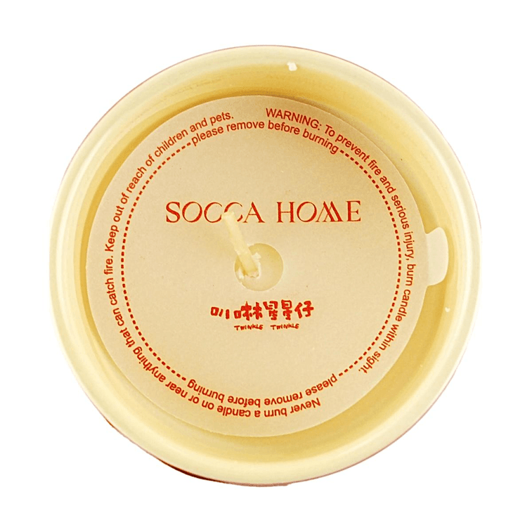 川岛屋 星星人香氛蜡烛 卧室桌面香薰摆件 居家氛围好物 爱 1个装 5