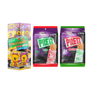 日本LOTTE樂天 無尾熊餅乾 巧克力夾心 37g 【萬聖節限定】