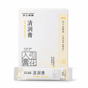 Qingrun Herbal Paste, Nourishing Concentrated Botanical Wellness Drink, Exocarpium Citri Rubrum, Loquat Leaf & Snow Pear Formula, 1 Box (14 Sticks)