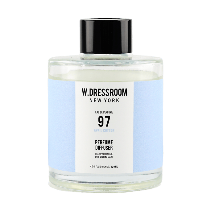 韩国W.DRESSROOM 多丽丝 藤条无火香薰 No.97 四月棉 120ml