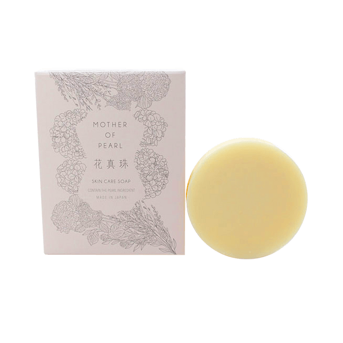 Flower Pearl Pearl powder clean and hydrating skin care cleansing soap Large 70g